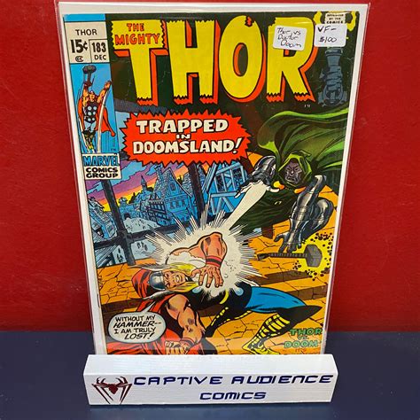 Thor Vol 1 183 Thor Vs Doctor Doom Vf — Captive Audience Comics