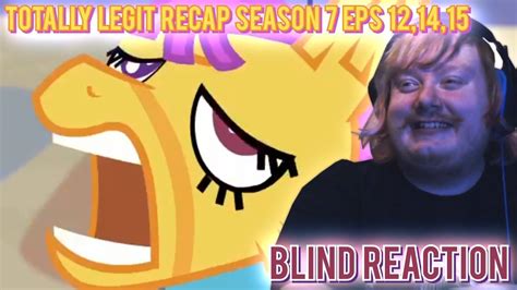 Blind Reaction Totally Legit Recap Season 7 Episodes 12 14 And 15