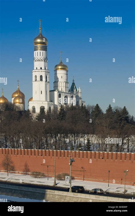 Moscow Kremlin Church Stock Photo Alamy