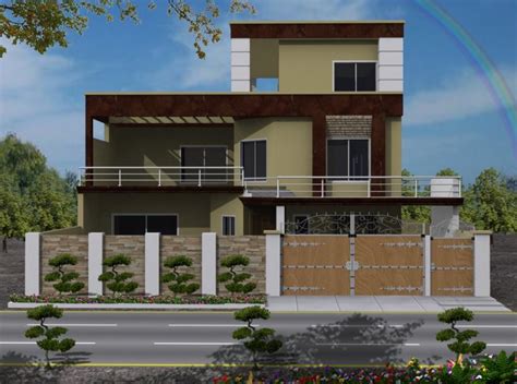 House Front Elevation Photos In Pakistan