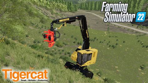 Fs Tigercat Lh D Farming Simulator Mods Youtube