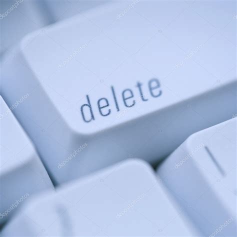 Delete Computer Key — Stock Photo © Iofoto 9553673