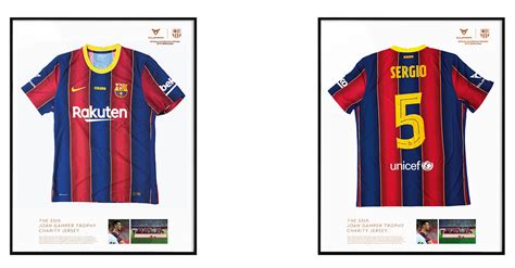 Discover everything you want to know about sergio busquets: CUPRA & Barça auction original signed BUSQUETS jersey