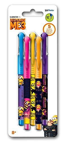 Illumination Entertainment Pen Despicable Me Movie Colored Gel Pens