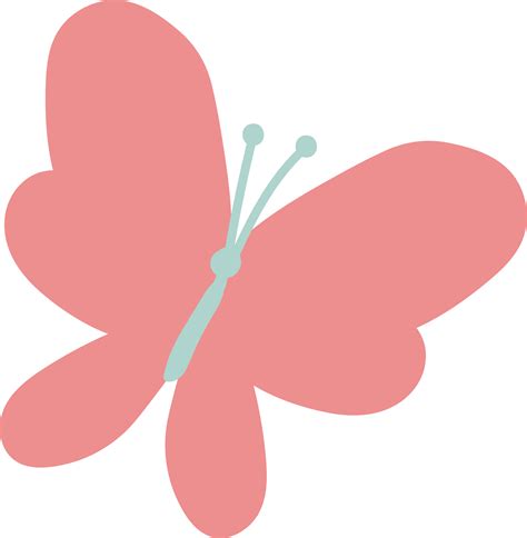 Pink Butterfly SVG Cut File - Snap Click Supply Co.