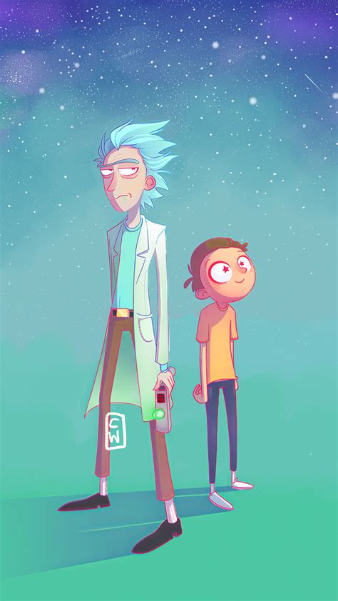 1080x1920 Rick And Morty Fanart 4k Iphone 76s6 Plus Pixel Xl One