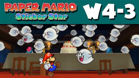 Paper Mario Sticker Star W4 3 The Enigmansion Nintendo 3ds