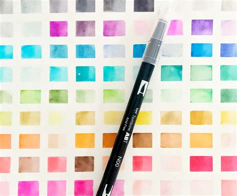 Tombow Dual Brush Pen Set 96 Price - Tombow Dual Brush Pen review – are they worth it?