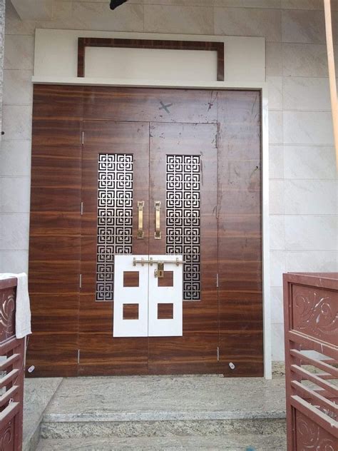 Door It Is A Main Door Brass Jali And Beautiful Double Door Door Door