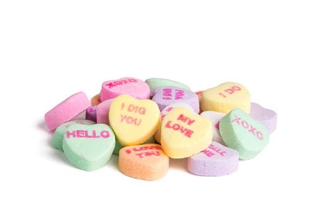 Conversation Hearts Old Time Candy Chocolates And Sweets