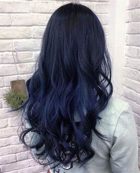 20 Dark Blue Hairstyles That Will Brighten Up Your Look Hair Color
