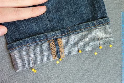 How To Hemshorten Jeans With The Original Hem Craftsy