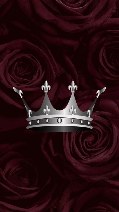 Burgundy Queen Pfp Tiaras And Crowns Burgundy King Queen