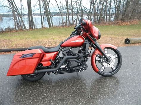 2011 Street Glide 103″ Trask Turbo Raked Custom Bagger Harley