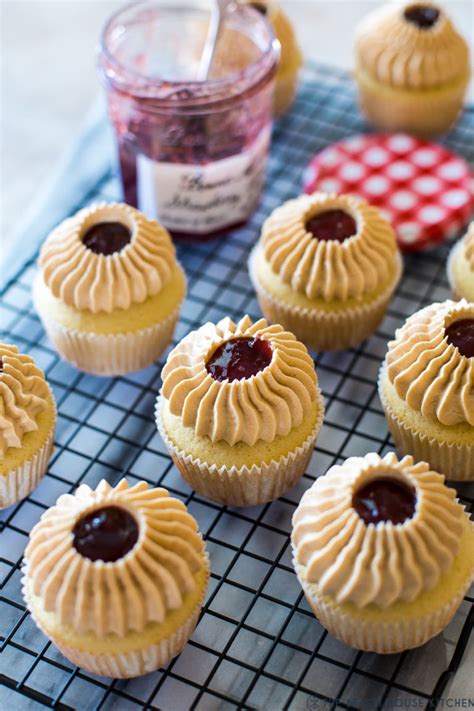 Peanut Butter And Jelly Cupcakes The Beach House Kitchen