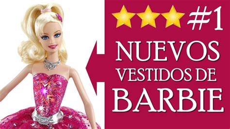 Novos jogos de vestir a barbie. Vestidos SORPRESA de BARBIE #1 🍓 Juegos de vestir muñecas ...