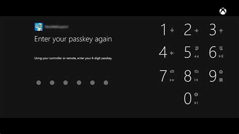 Change The Passkey On Xbox One