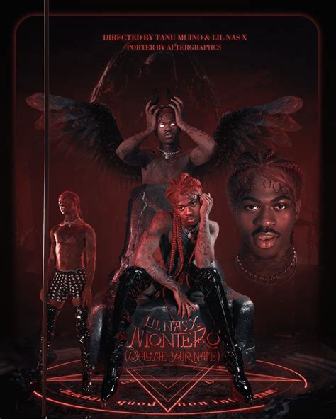 Lil Nas X Montero Album Cover - TheaDeonne