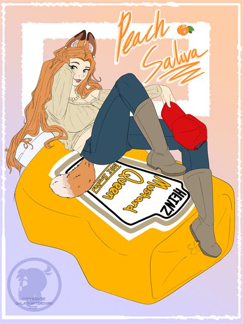 Galaxyafterdark Some Fun Fan Art For Peachsaliva On Twitter