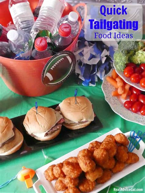 Quick Tailgating Food Ideas Real Advice Gal