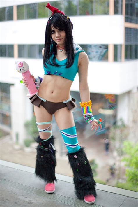 Rave Vanellope From Wreck It Ralph Cosplay