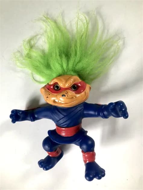 Vintage Battle Trolls Nunchuck Ninja Troll Action Figure 1992 Hasbro 5