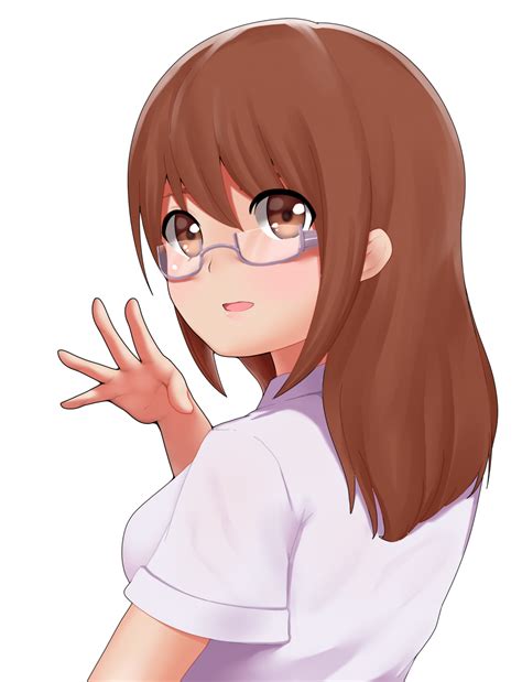 Anime Girl Png Transparent Image Download Size 961x1256px