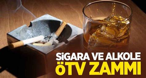 Sigara ve alkole ÖTV zammı İnanış Gazetesi