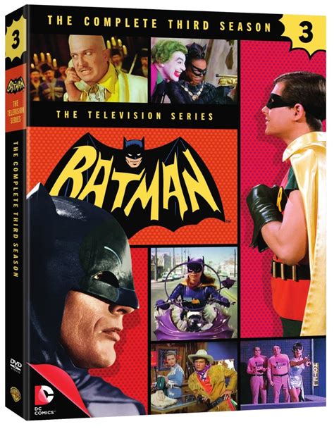 Batman 66 Complete Third Season Dvd Release Details The Batman Universe