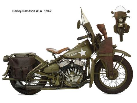 Fashi0nm0t0 1942 Harley Davidson Wla Vroom Vroom ツ