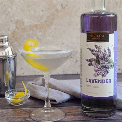 Lavender Lemon Drop Lavender Drink Flavored Vodka Drinks Lemon Drop