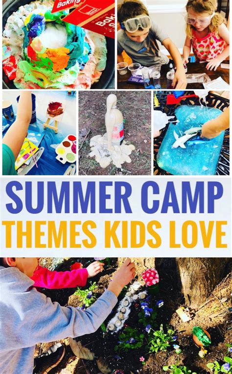 Camping Activites For Kids Day Camp Activities Preschool Summer Camp