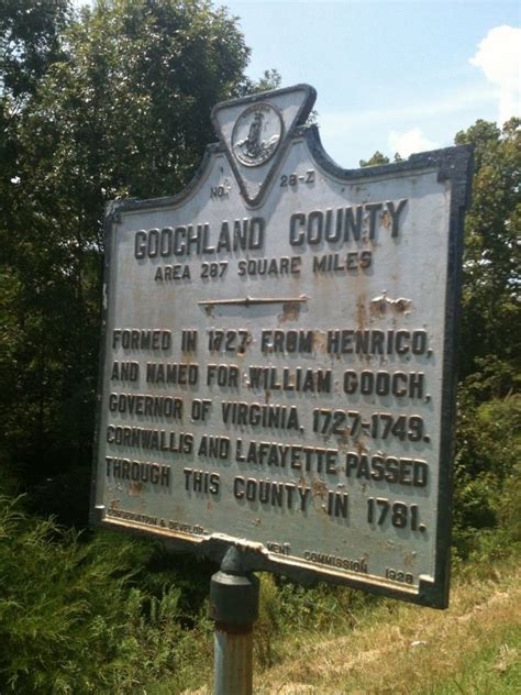 Goochland County Henrico County Historical Marker