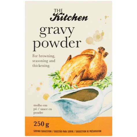 The Kitchen Gravy Powder 250g Gravies Sauces And Pastes Cooking