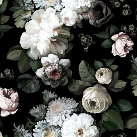 Dark Floral By Ellie Cashman Design