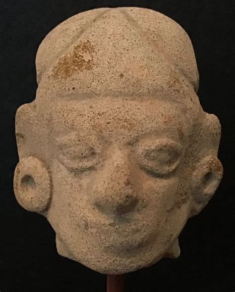 Tumaco La Tolita Pottery Pre Columbian Head Of A Man With Catawiki