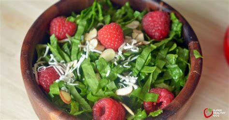 Raspberry Salad With Homemade Raspberry Vinegar Healthy