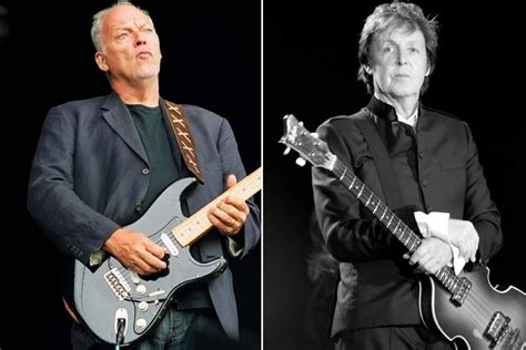 David Gilmour And Paul Mccartneys Dispute Over Being The Headliner