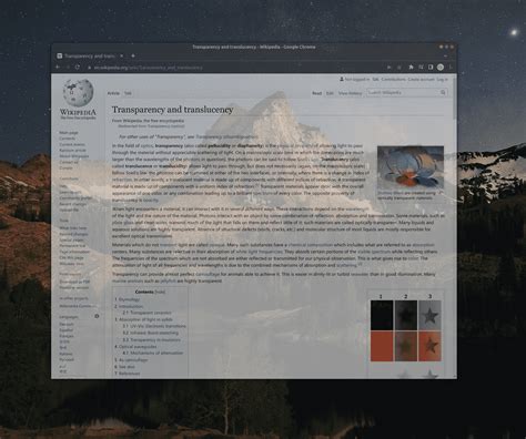 Transparent Window Gnome Shell Extensions