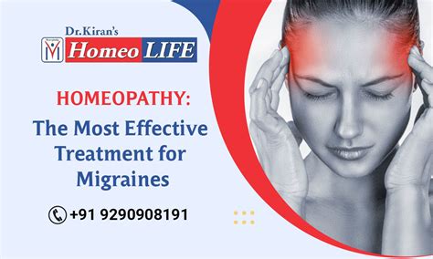 Homeopathy The Most Effective Treatment For Migraines Homeolife