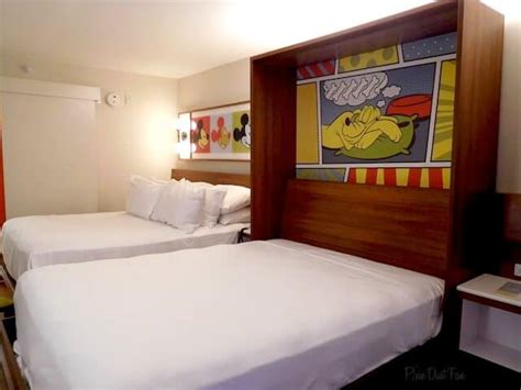 Pop Century Resort Refurbished Room Review Walt Disney World