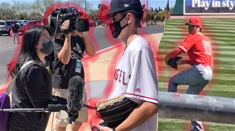 Shohei Ohtani Pitches In Spring Training Angels Vlogs S4e3 Youtube