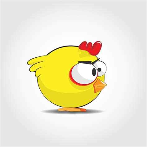 Angry Chicken Cartoon Png Kropkowe Kocie