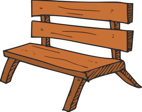Wooden Bench Png