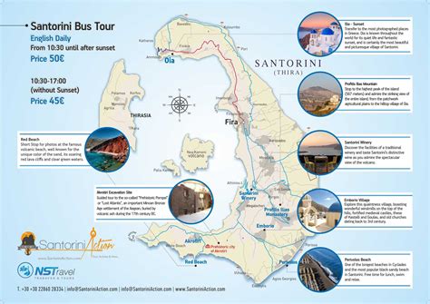 Santorini Sightseeing Bus Tour With Oia Sunset