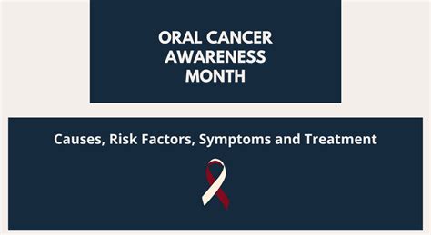 April Is Oral Cancer Awareness Month College Of Dentistry