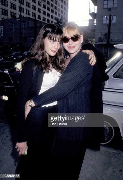 Liv Tyler And Mother Bebe Buell During Pediatric Aids Foundation