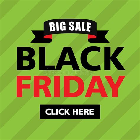 Black Friday Banner Ad For Your Business Event Stock Illustration