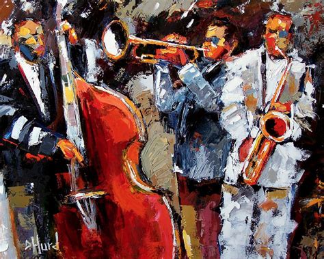 Daily Painters Abstract Gallery Abstract Jazz Music Paintings