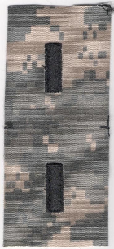 First Lieutenant Army Acu Rank Sew On Saunders Military Insignia